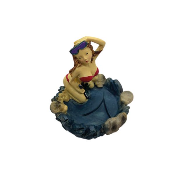 3D asbak met een vrouw - Afbeelding 2