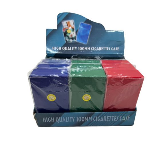 CLICBOXX - SIG.BOX/HULS - PLASTIC - 85MM - 20 SIG - MULTI COLOR - DISPLAY (12-STUKS)