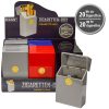 20er Sigaretten-Box "Push", 4kleuren, Display van 12