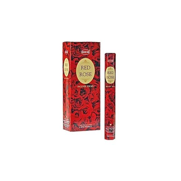 HEM Wierook – Red Rose – Slof (6 pakjes/120 stokjes)