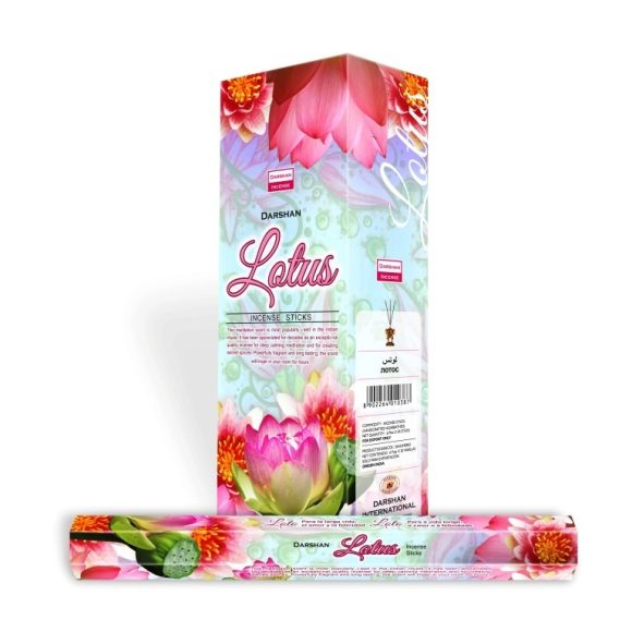 Darshan Wierook – Darshan Lotus – Slof (6 pakjes/120 stokjes)