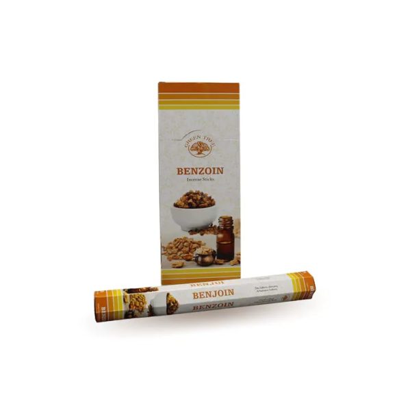 Green Tree Wierook – Benzoin – Slof (6 pakjes/120 stokjes)