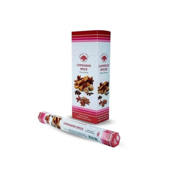 Green Tree Wierook – Cinnamon Spice – Slof (6 pakjes/120 stokjes)