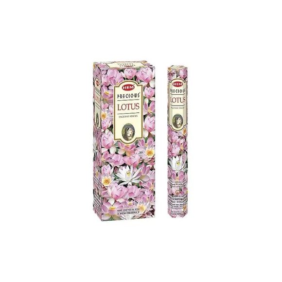 HEM Wierook – Precious Lotus – Slof (6 pakjes/120 stokjes)