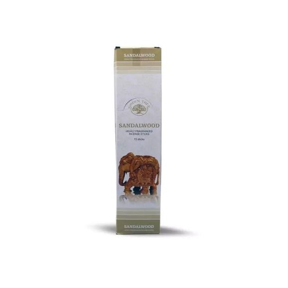 Green Tree Wierook – Sandalwood – Slof (6 pakjes/120 stokjes)