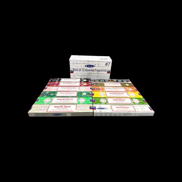 Satya Wierook – Assortiment Pack#7 15 grams – 1 doos (12 pakjes) - Afbeelding 3