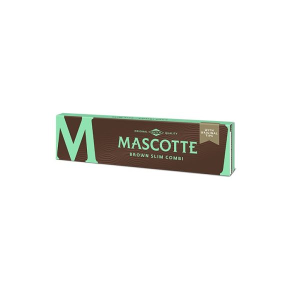 Mascotte - Brown Combi (Slim Size with magnet + original tips) - Display (26-stuks) - Afbeelding 2