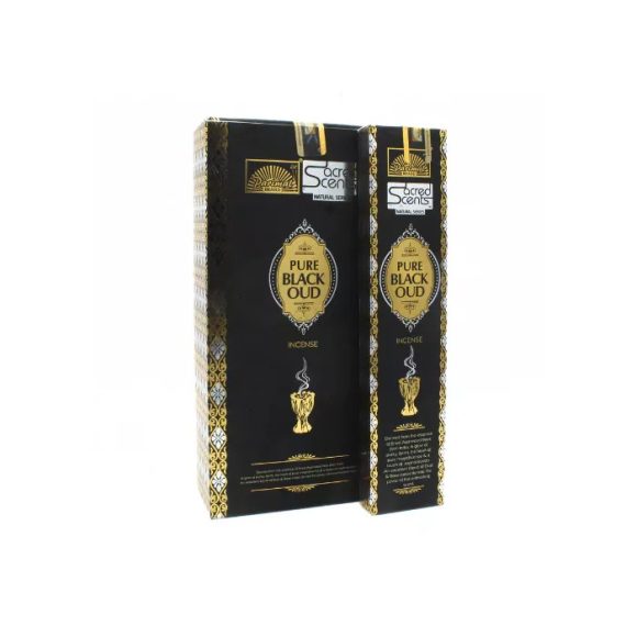Parimal Pure Black Oudh - Wierook - Slof /  Voordeelbox - 6 Pakjes per Doos – 24 gram