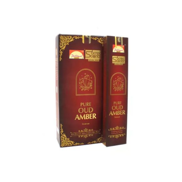 Parimal Pure Amber - Wierook - Slof /  Voordeelbox - 6 Pakjes per Doos – 24 gram