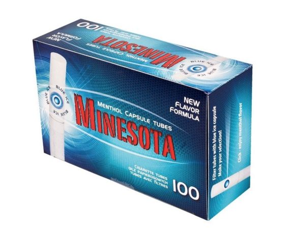 Minesota menthol 100 stuks - Sigaretten-Hulzen