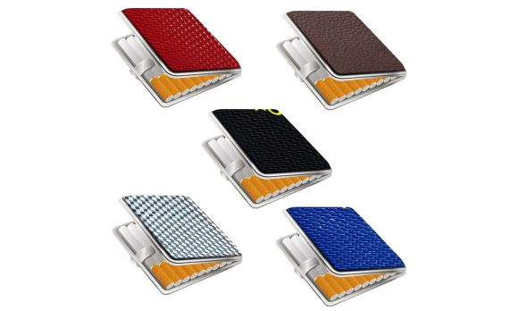 Sigaretten etui “Color Mix”, Display van 12 - Afbeelding 2