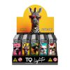 Elektronische aansteker hervulbaar – Design Animal Sunglasses – Display 50 stuks