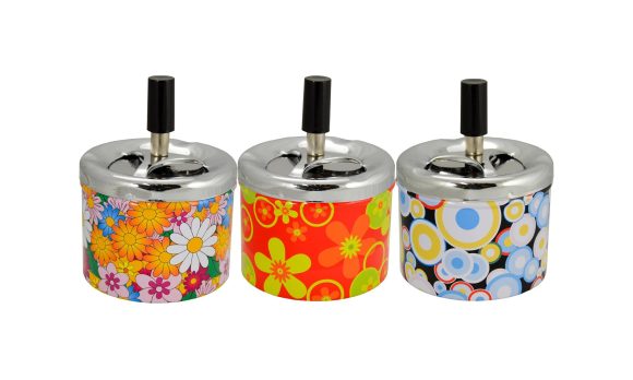 Draai asbak ”Flower“, Display van 6 - Afbeelding 3