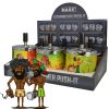 Draai asbak ”Rasta“, Display van 6