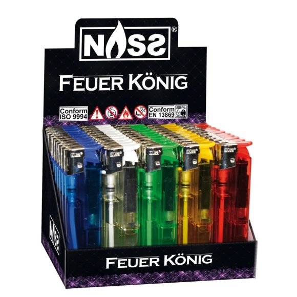 Wegwerp Klik aanstekers - Display 50 stuks