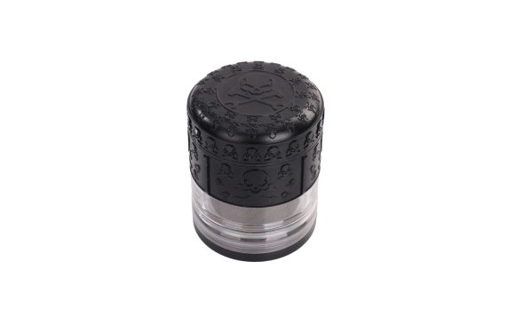 Metal Grinder "Clear Cannabis" – 6-delige display - Afbeelding 2