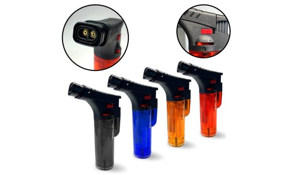 Jet-Aansteker Double Jettflame X2, Display van 12 - Afbeelding 2